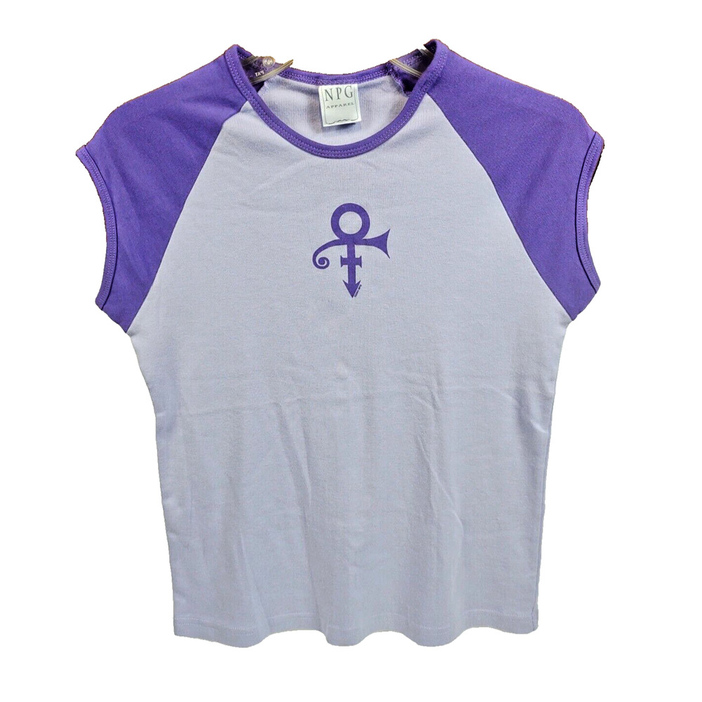 Vintage Prince Symbol MUSICOLOGY Concert Tour 2004 Cap Sleeve Shirt XL by NPG OG